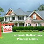 California Median Home Price by County