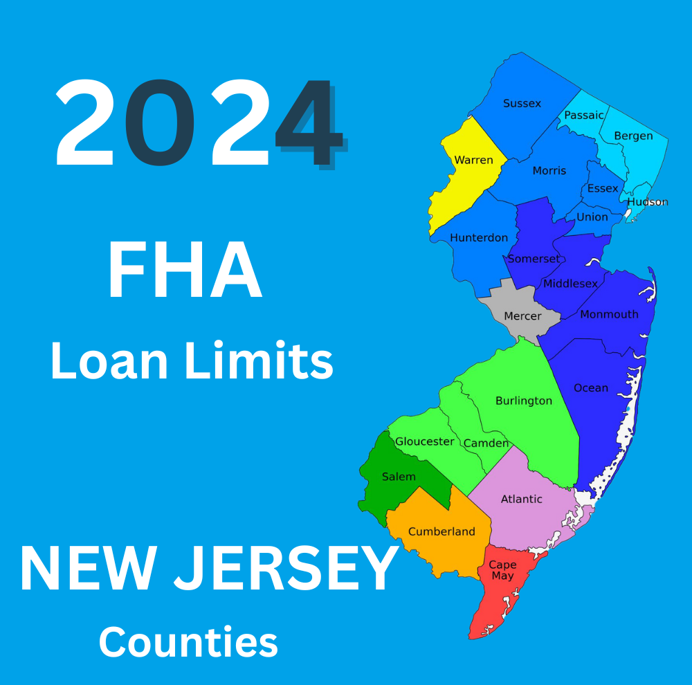 2024 FHA Loan Limits Bergen County New Jersey InstaMortgage